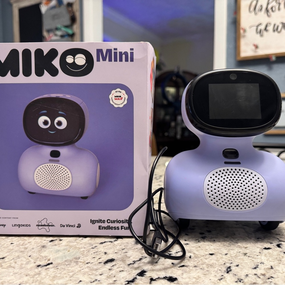Miko Mini Interactive Robot - Purple